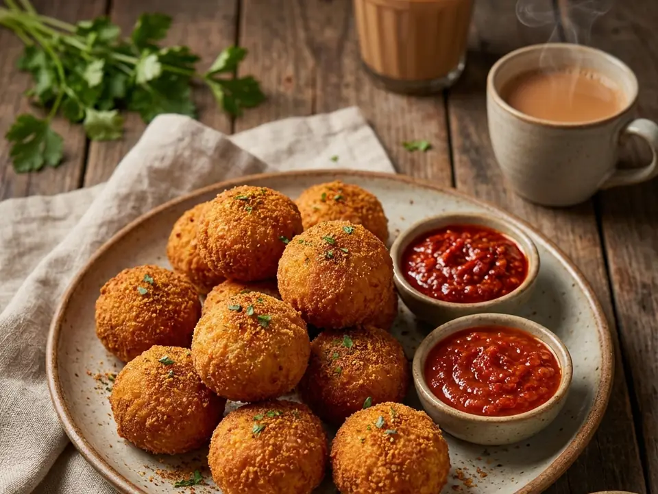 Crispy Fried Paneer Momos