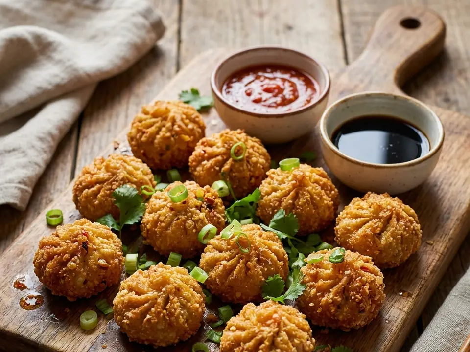 Crispy Veg Fried Momos