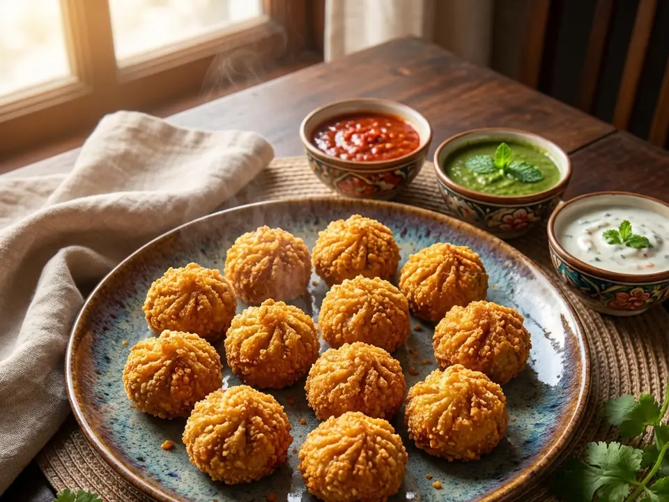 Special Kurkure Momos