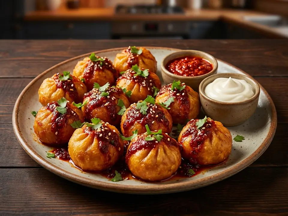 Super Spicy Crunchy Momos